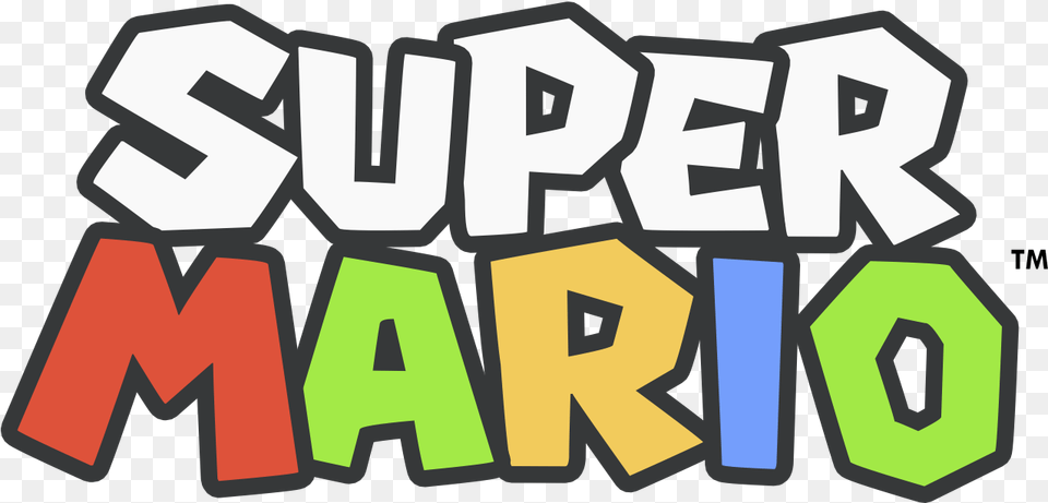 Super Mario Logo Clipart Download, Text, Art, Gas Pump, Machine Png