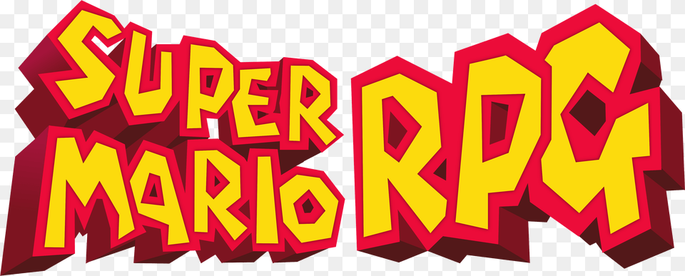 Super Mario Logo Download Super Mario Rpg Legend Of The Seven Stars Logo, Light, Art, Text, Dynamite Free Transparent Png