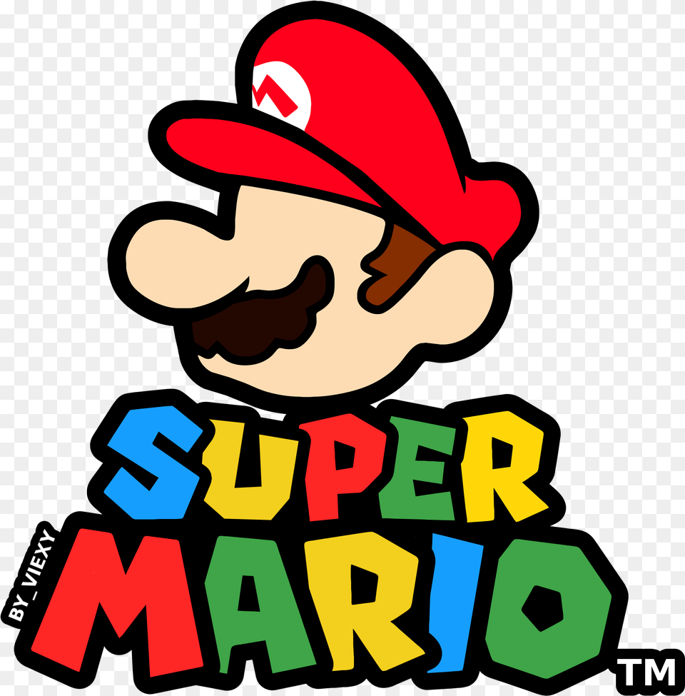 Super Mario Logo Logo De Mario Bros, Game, Super Mario, Baby, Person Png