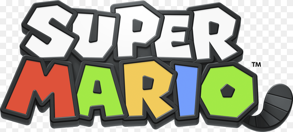Super Mario Logo Transparent Super Mario 3d Land Logo, Art, Text Png Image