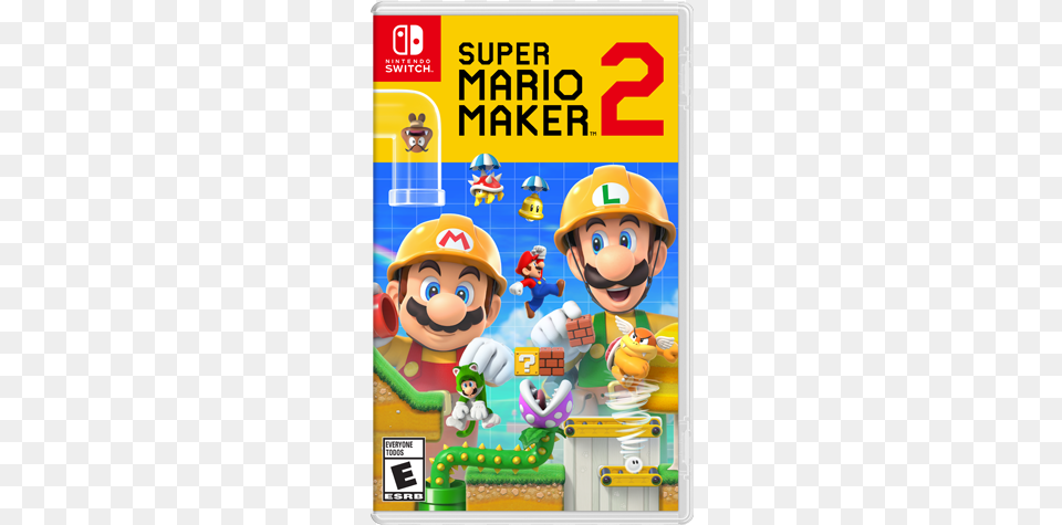 Super Mario Maker 2 Nintendo Switch, Game, Super Mario Free Png