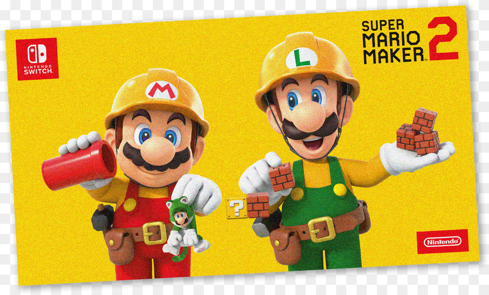 Super Mario Maker Free Png Download