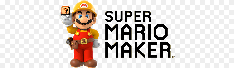Super Mario Maker Logo Super Mario Maker Transparent, Baby, Person, Game, Super Mario Png