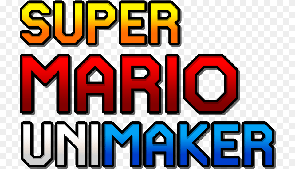 Super Mario Maker Logo Super Mario Unimaker Logo, Scoreboard, Text Free Png