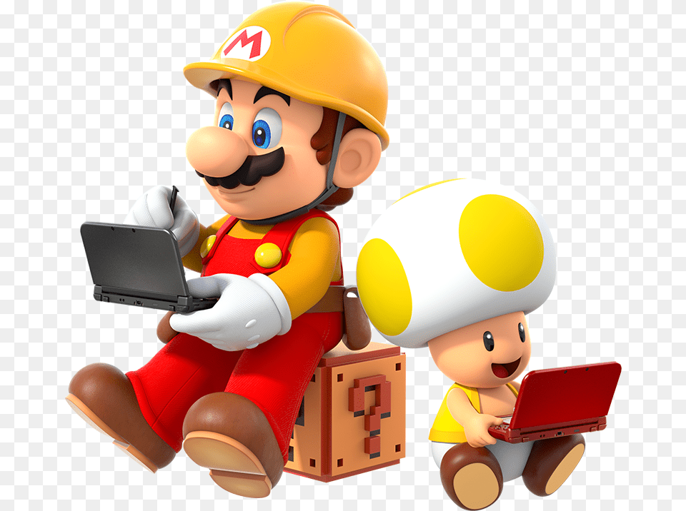 Super Mario Maker Mario, Baby, Computer, Electronics, Person Png
