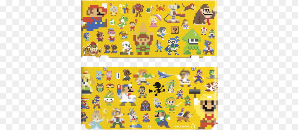 Super Mario Maker Nintendo New 3ds Cover Plates, Game, Jigsaw Puzzle, Blackboard, Qr Code Free Transparent Png