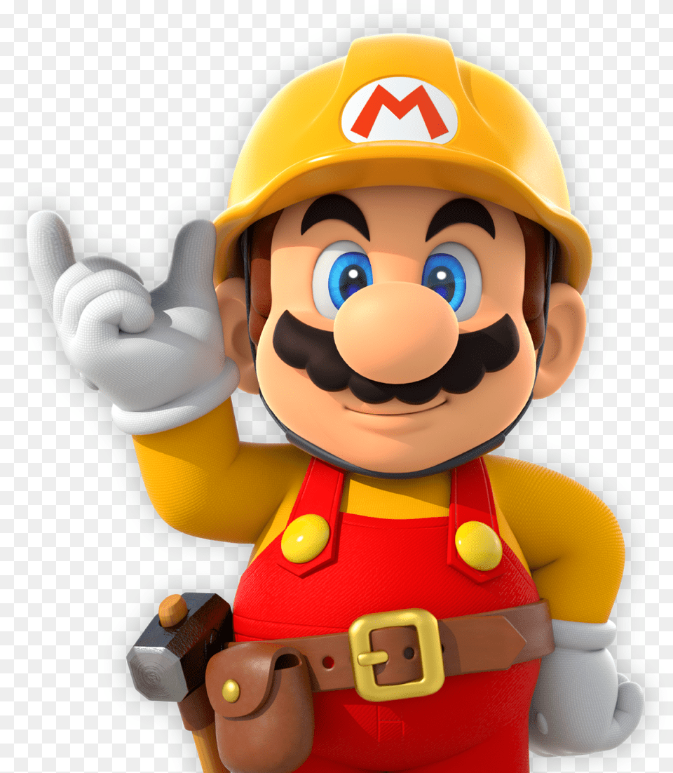 Super Mario Maker Super Mario Maker, Toy, Clothing, Hardhat, Helmet Png
