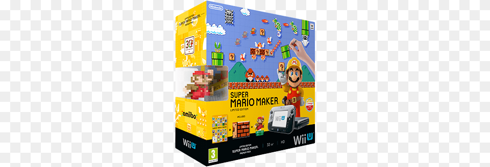 Super Mario Maker Wii U Console Pack Wii U Mario Maker, Scoreboard, Game, Super Mario Free Png