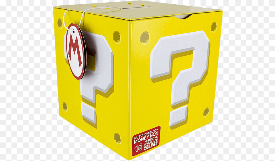 Super Mario Modern Question Block Clipart Super Mario Moneybox, Box Png