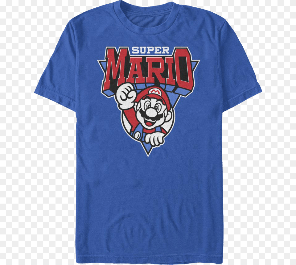 Super Mario Nintendo T Shirt Active Shirt, Clothing, T-shirt, Person, Face Free Png Download