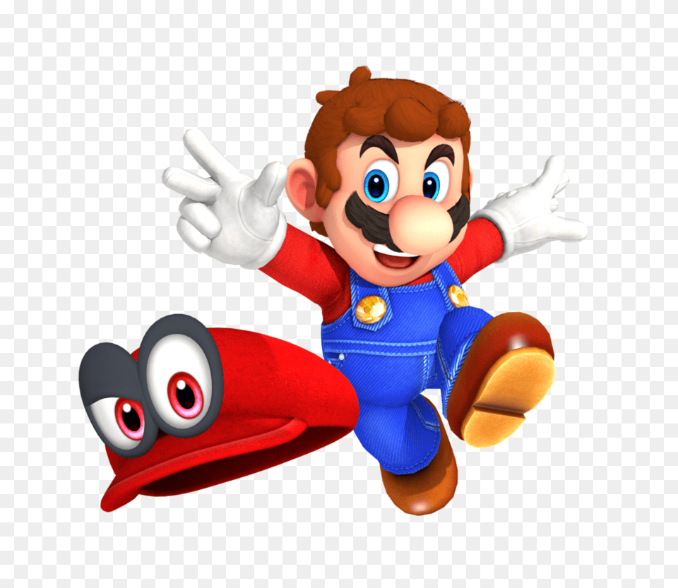 Super Mario Odysseeeeeyyy, Baby, Person, Face, Head Png Image