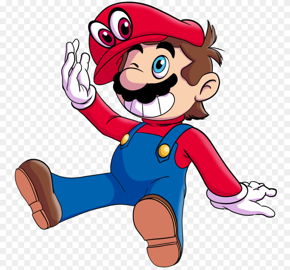 Super Mario Odyssey, Baby, Person, Face, Head Png Image