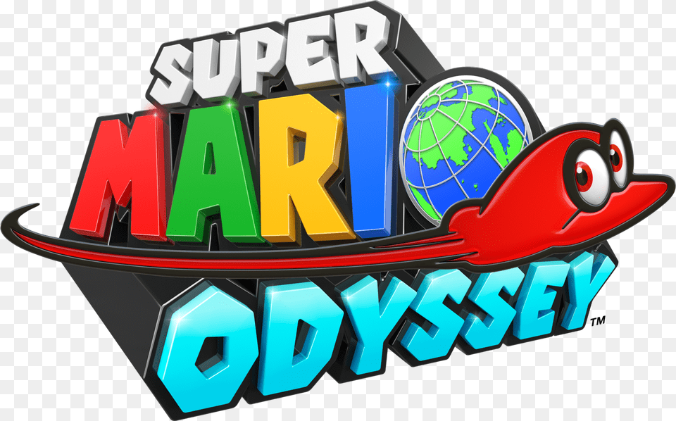 Super Mario Odyssey Logo, Bulldozer, Machine Png Image