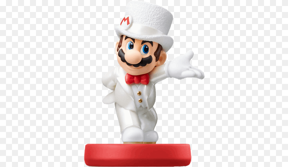 Super Mario Odyssey Mario Amiibo, Figurine, Baby, Person Png Image