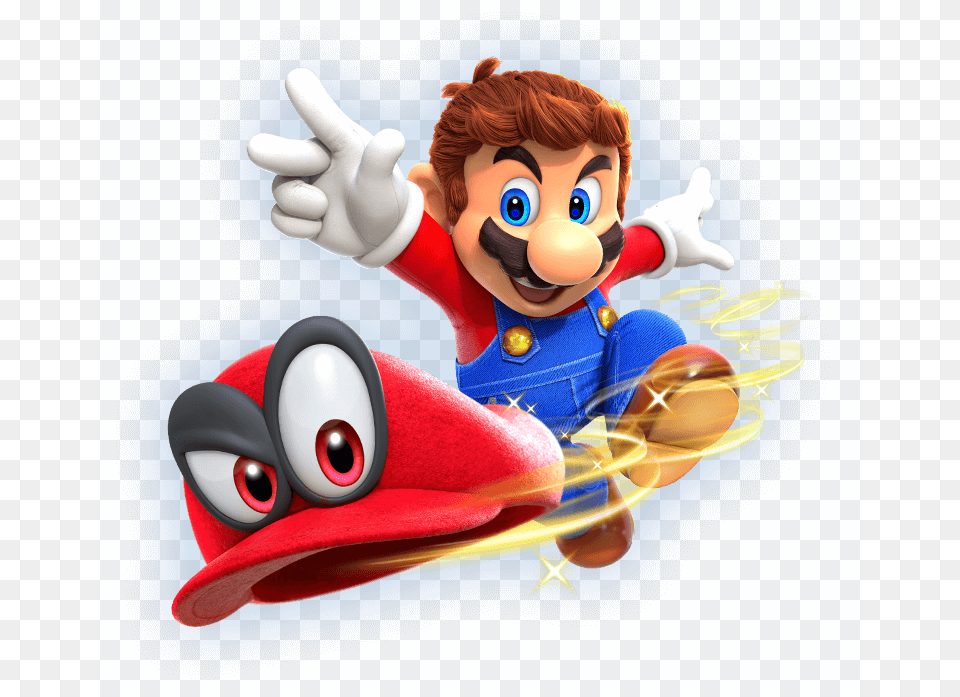 Super Mario Odyssey Transparent, Face, Head, Person, Baby Png Image