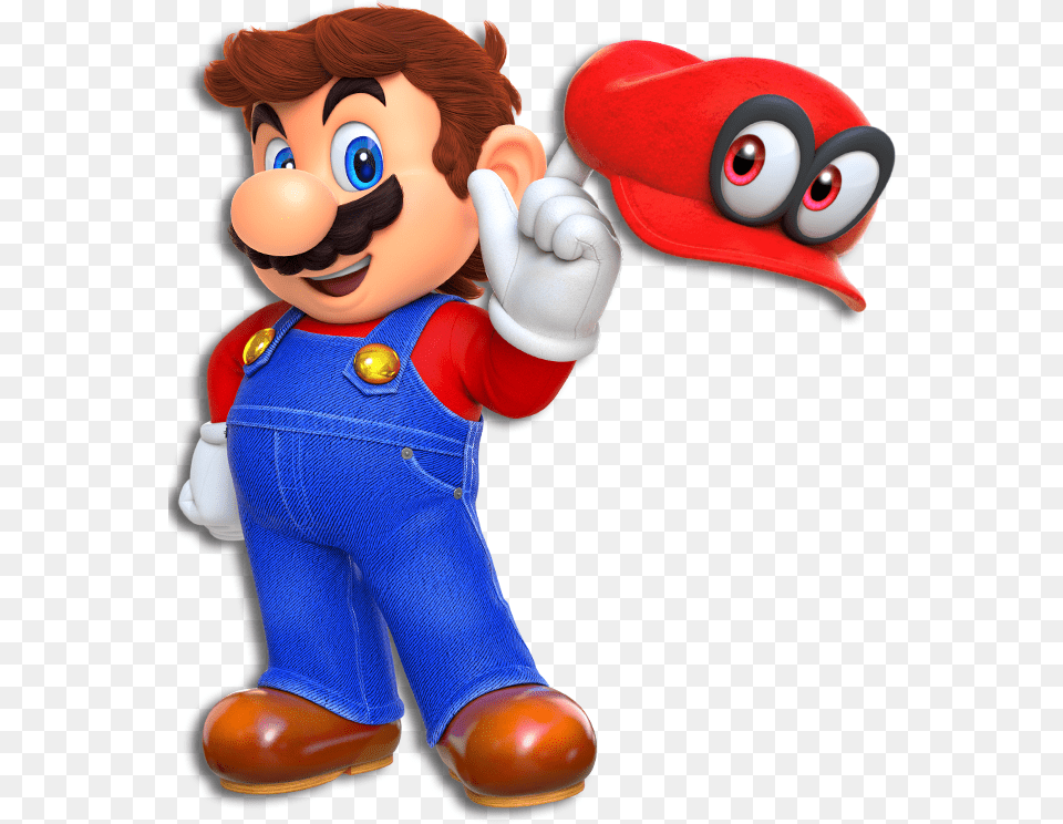 Super Mario Odyssey Transparent, Baby, Person, Game, Super Mario Free Png Download