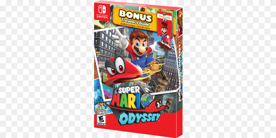 Super Mario Odyssey Travelers Guide, Game, Super Mario, Baby, Person Png