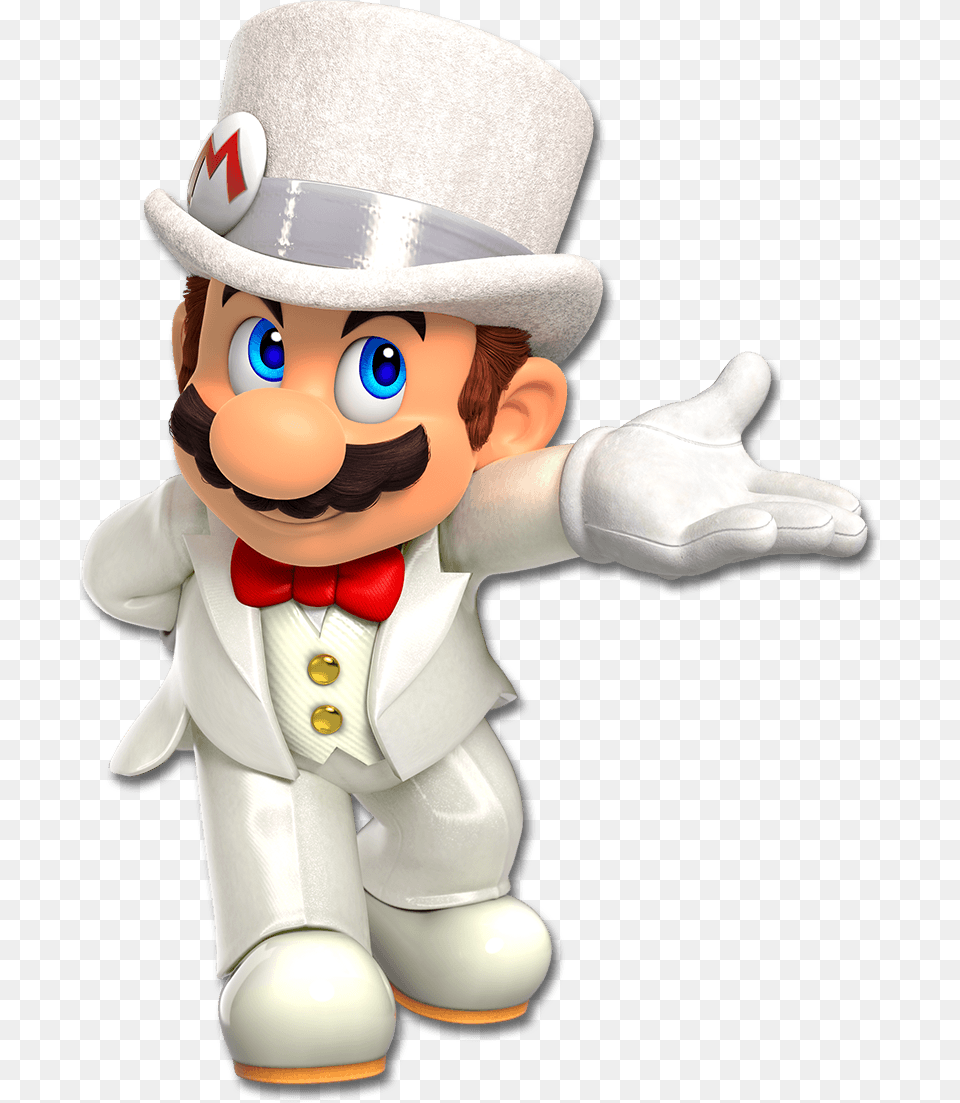 Super Mario Odyssey Wedding, Baby, Person, Face, Head Free Png