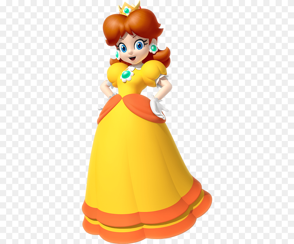 Super Mario Party Daisy, Baby, Person, Cartoon, Clothing Free Transparent Png