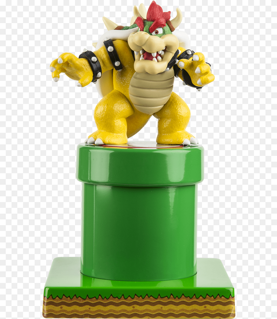 Super Mario Pipe Figure Stand Mario Amiibo Stand, Figurine, Toy, Produce, Plant Png Image