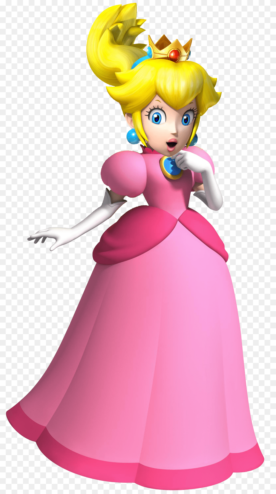 Super Mario Princess, Baby, Person, Doll, Toy Png Image