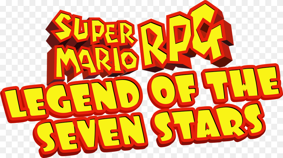 Super Mario Rpg Legend Of The Seven Stars Details Super Mario Rpg Logo, Dynamite, Weapon, Text Free Transparent Png