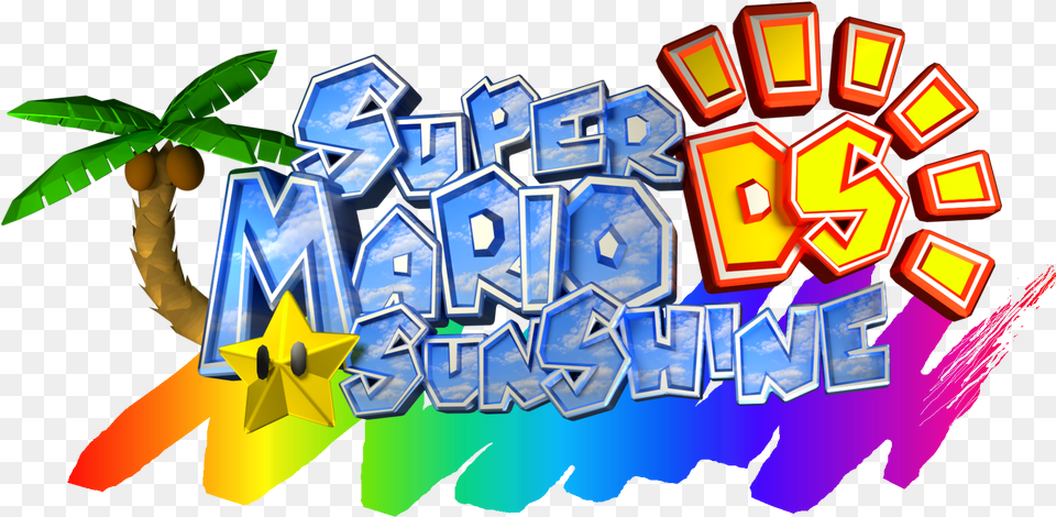 Super Mario Sunshine 64 Ds Is A Super Mario 64 Ds Hack Hidden Super Mario Sunshine, Art, Person, Symbol Png Image
