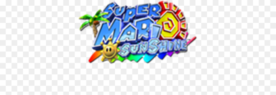 Super Mario Sunshine Logo Transparent Roblox Super Mario Sunshine, Art Free Png