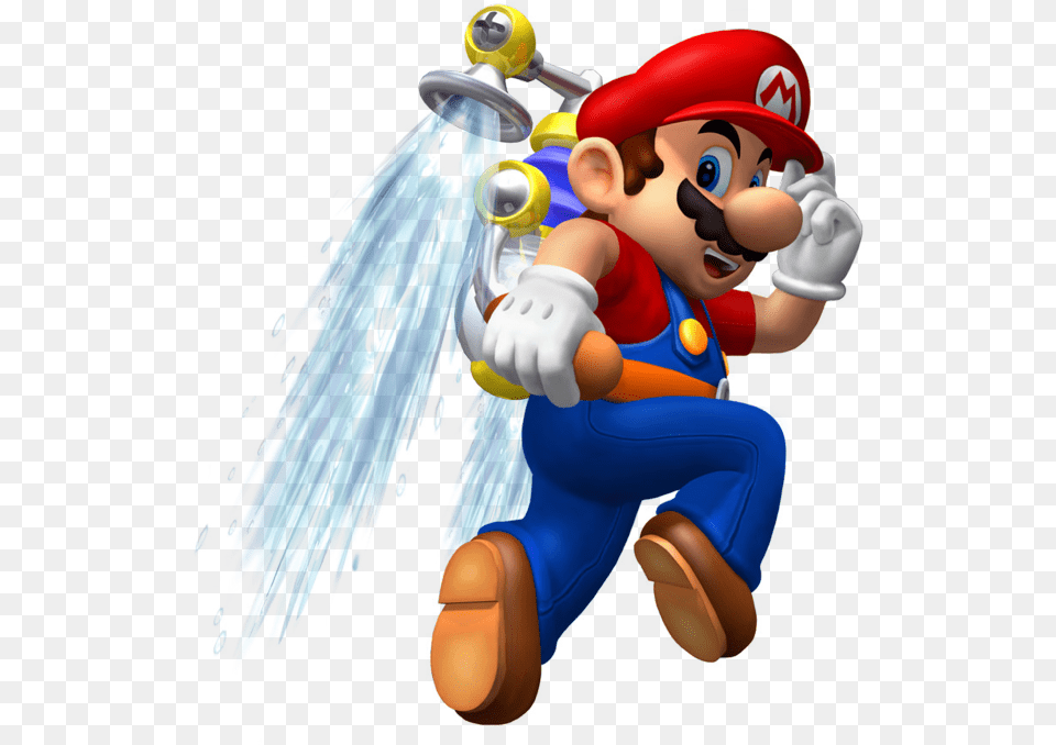 Super Mario Sunshine Mario Voice, Baby, Person, Game, Super Mario Free Transparent Png