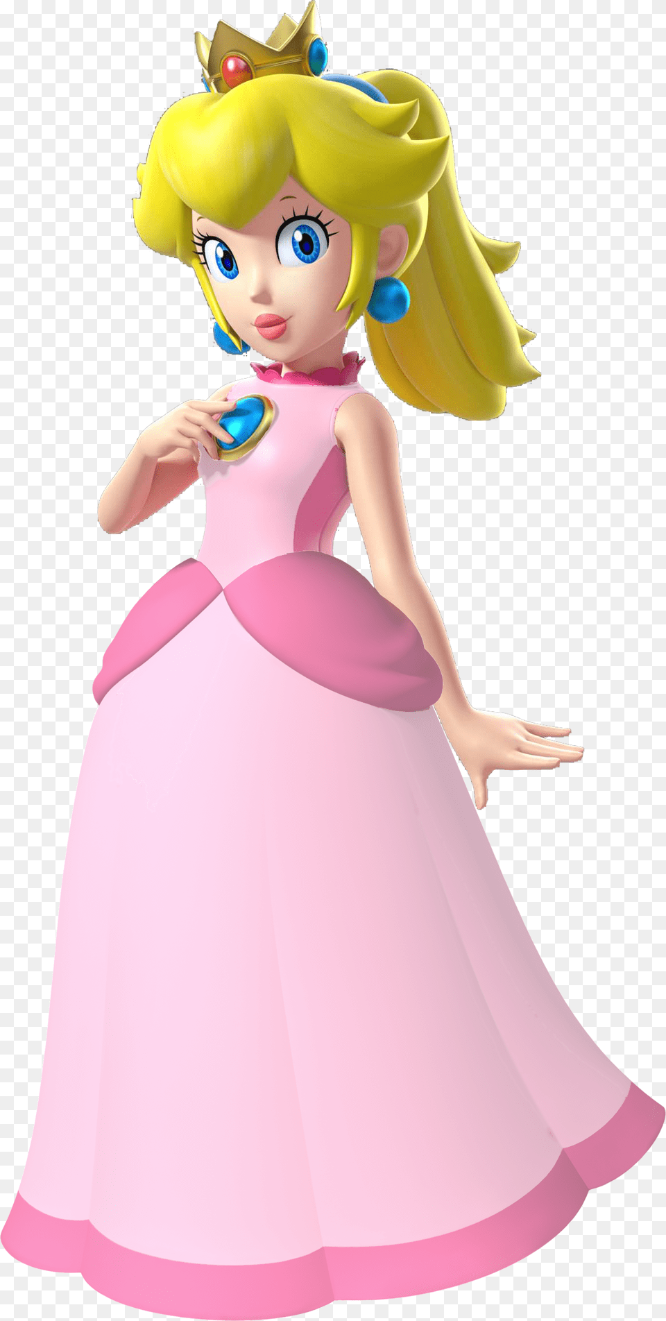 Super Mario Sunshine Princess Peach, Doll, Toy, Baby, Person Png