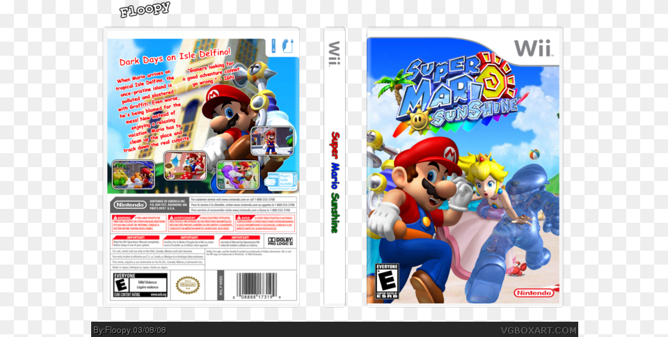 Super Mario Sunshine Wii Gameplay, Baby, Person, Game, Super Mario Free Png Download