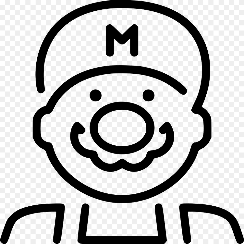 Super Mario Svg Files Super Mario Svg, Stencil, Machine, Wheel Png