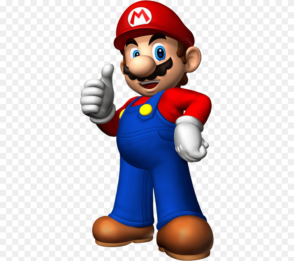 Super Mario Thumbs Up, Baby, Person, Game, Super Mario Free Png Download