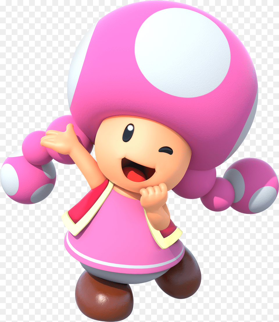Super Mario Toadette, Toy, Baby, Person, Doll Free Png