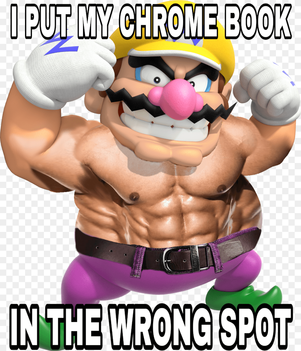 Super Mario Wario, Baby, Person Free Png