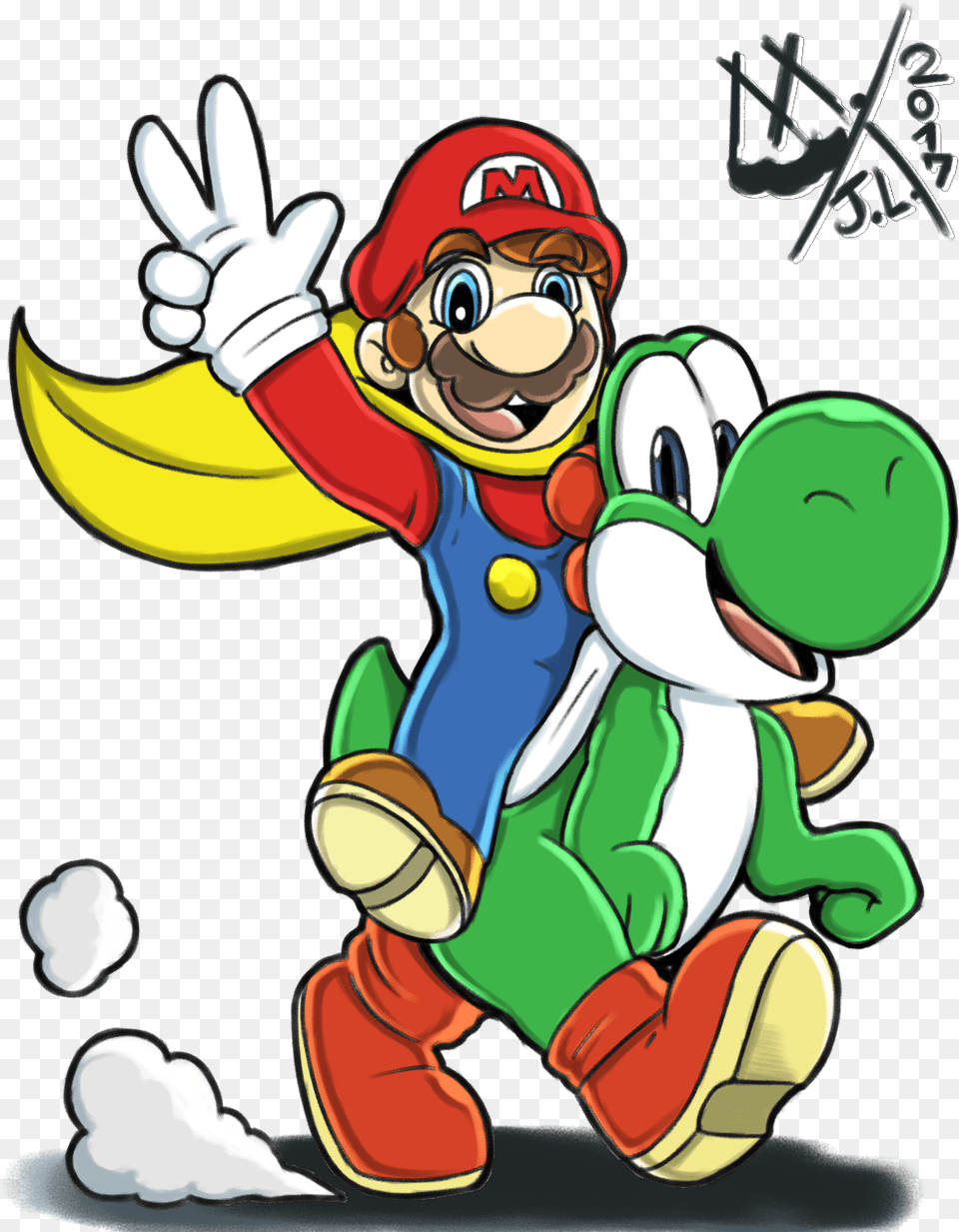 Super Mario World Cartoon, Game, Super Mario, Baby, Person Free Png Download