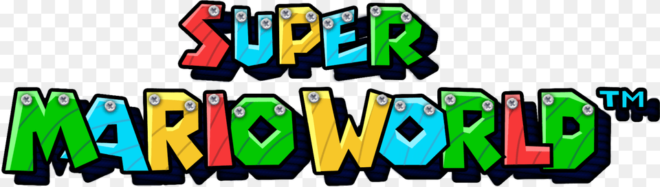 Super Mario World Logos, Art, Graphics, Text, Scoreboard Free Png