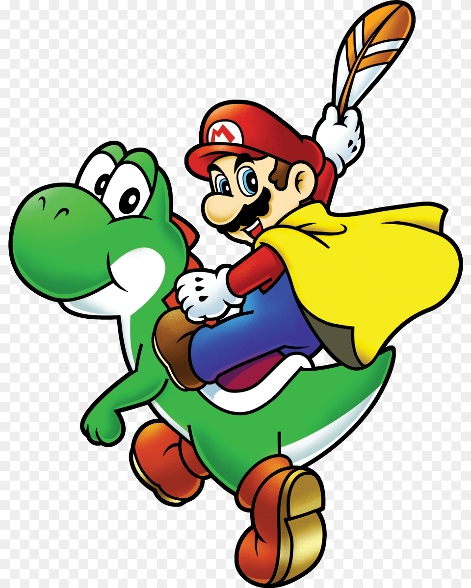 Super Mario World Mario And Yoshi, Face, Head, Person, Baby Png