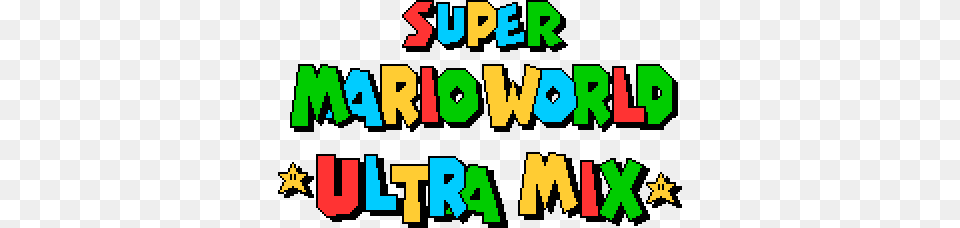 Super Mario World Ultra Mix Smbx, Text, Face, Head, Person Free Png