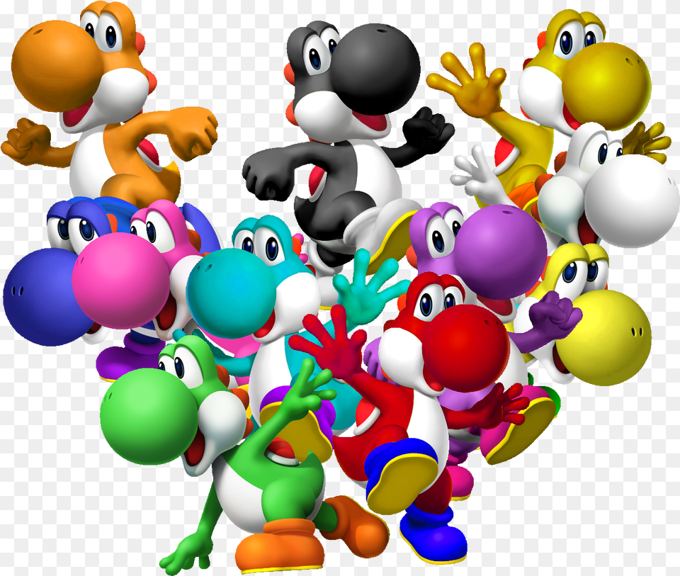 Super Mario Yoshis, Baby, Person, Balloon Free Png