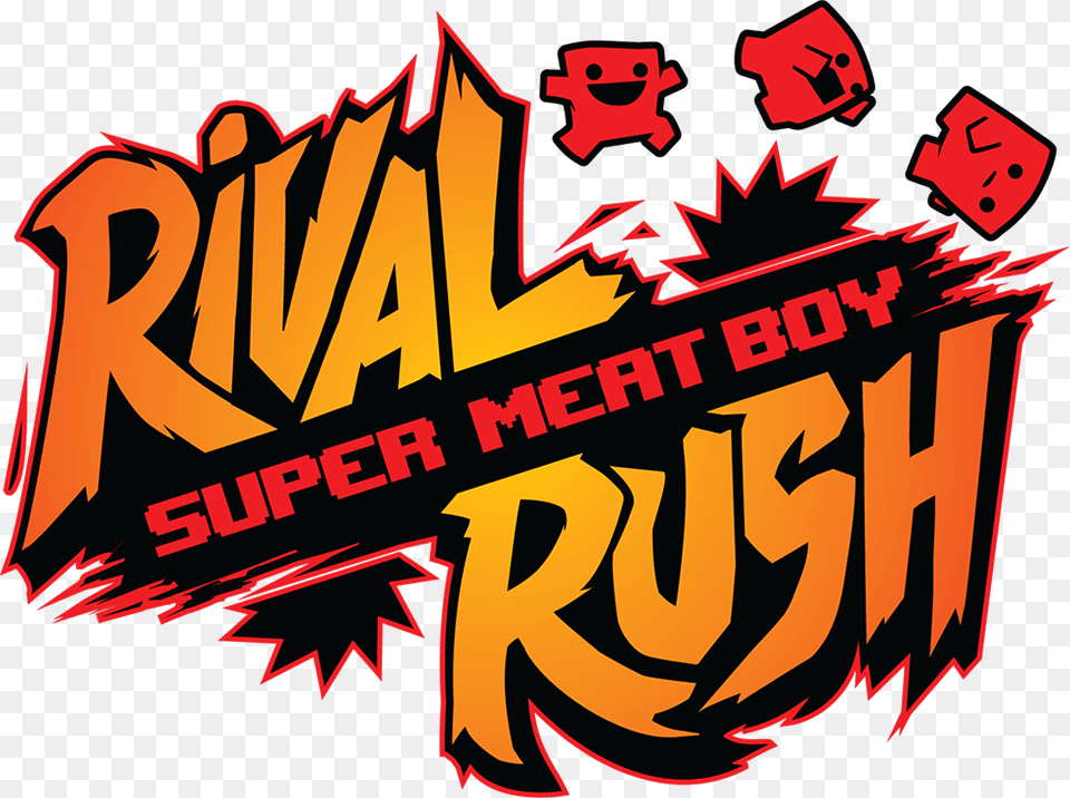 Super Meat Boy Rival Rush Free Png Download