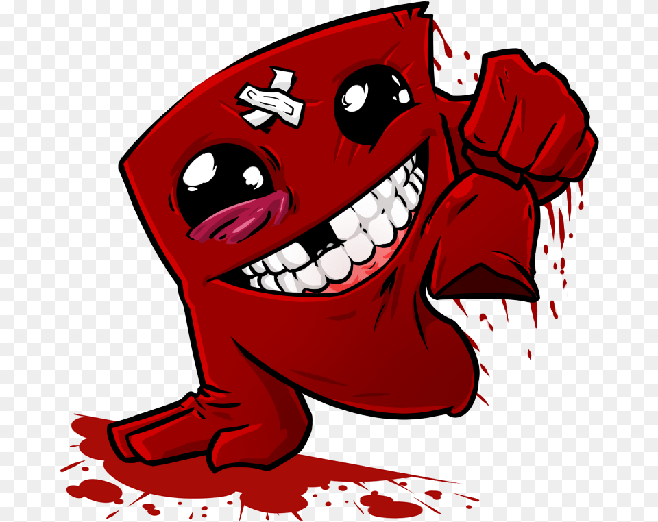 Super Meat Boy To The Rescue By Az Pekt D6l8m1x Super Meat Boy Art, Adult, Female, Person, Woman Free Transparent Png