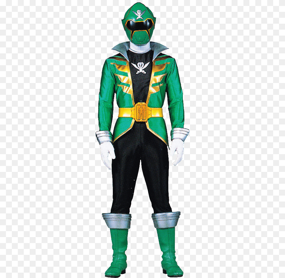 Super Megaforce Green Power Ranger Red Megaforce, Clothing, Costume, Person, Adult Free Transparent Png