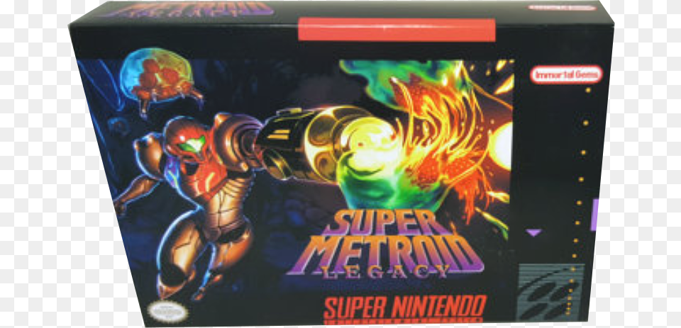 Super Metroid Box North American Png