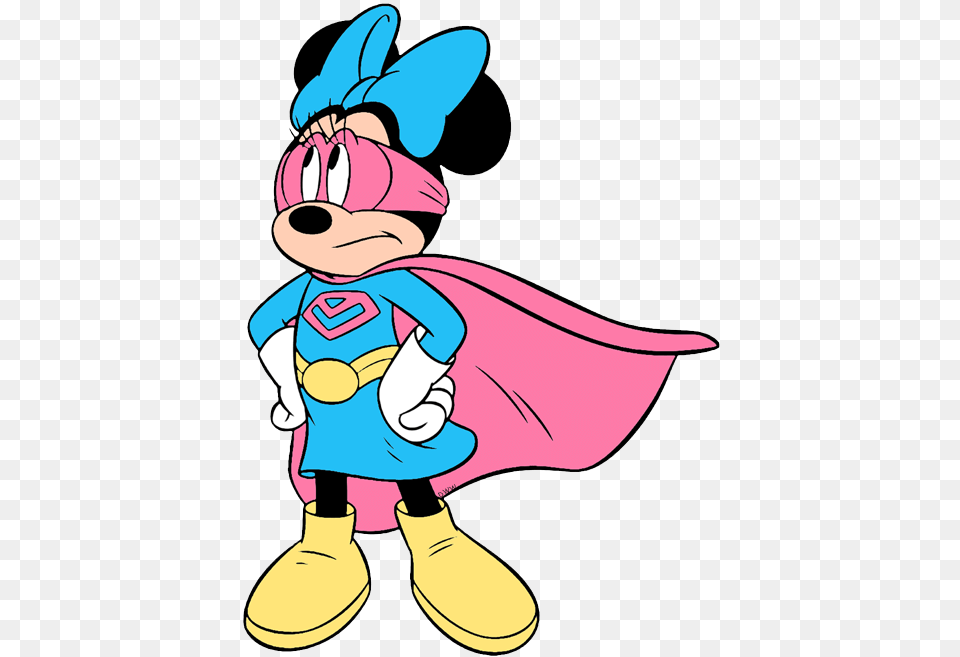 Super Minnie Mouse, Cartoon, Book, Comics, Publication Free Png