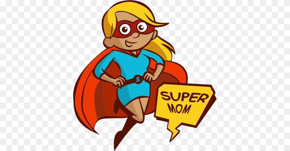 Super Mom, Baby, Person, Face, Head Png Image