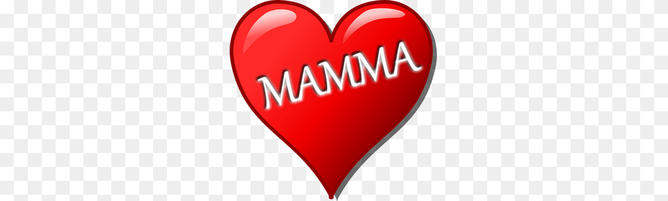 Super Mom Clipart, Heart Png