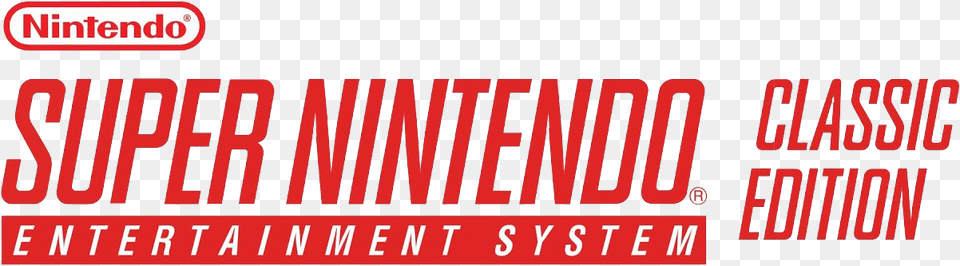 Super Nintendo Classic Edition Logo, Text, Book, Publication Png Image