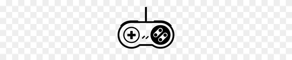 Super Nintendo Controller Icons Noun Project, Gray Free Png