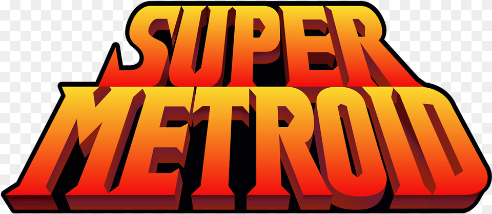 Super Nintendo Game Logos Now In Hd Super Metroid Logo, Text, Dynamite, Weapon Png Image